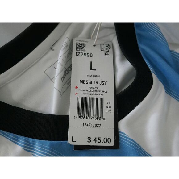 Adidas Men's Tiro Messi T-Shirt  L - Picture 7 of 9